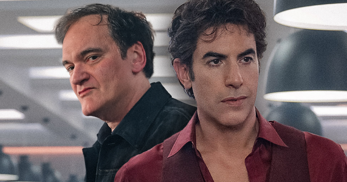 sacha baron cohen, quentin tarantino