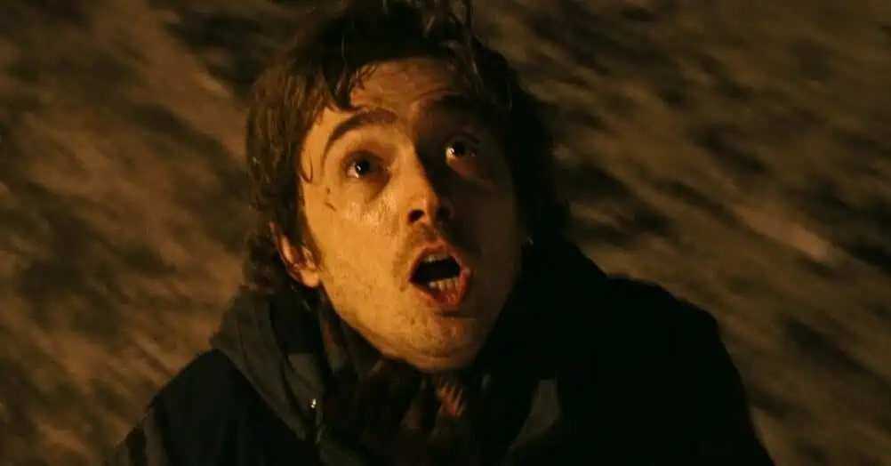 A new Resident Evil clip shows Austin Abrams running from zombies in a bloody and funny sequence from the Zach Cregger film