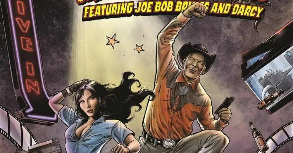 Joe Bob Briggs is going monster hunting in Monster Vision, his first comic book series from Dynamite Entertainment