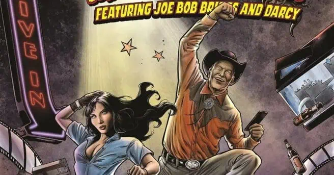 Joe Bob Briggs is going monster hunting in Monster Vision, his first comic book series from Dynamite Entertainment