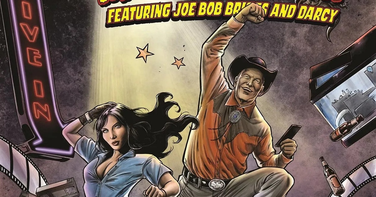 Joe Bob Briggs is going monster hunting in Monster Vision, his first comic book series from Dynamite Entertainment