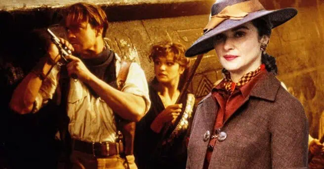Rachel Weisz is back as Evelyn O'Connell in the first photos from The Mummy 4, reuniting with Brendan Fraser for the long-awaited sequel