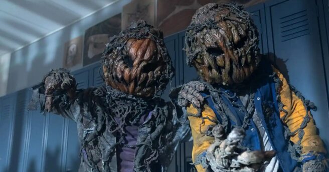 Elvira (Cassandra Peterson) joins R.L. Stine’s Pumpkinhead 2 as a mysterious witch named Cassandra in the Tubi sequel