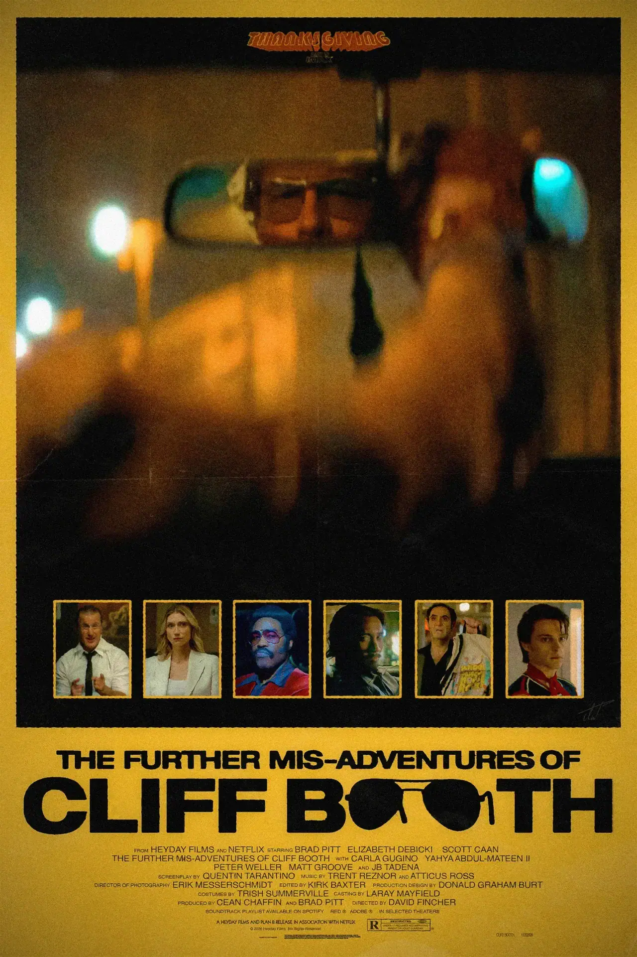 The Further Mis-Adventures of Cliff Booth gets a new poster, which confirms Trent Reznor and Atticus Ross on the score