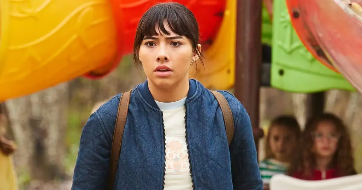 Xochitl Gomez, Madeleine McGraw, and Jack Champion star in Bad Influence, a YA horror movie described as a female-rage-fueled Thelma & Louise
